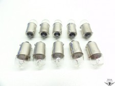 10 x 12V 3W BA9S Glühlampe Birne Leuchtmittel Lampe Rücklicht NEU * 