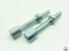 2 x Puch Zug Einstellschraube Lang M6 Mofa Moped Mokick 