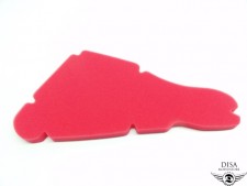 Luftfiltereinsatz Rot Luftfiltermatte für Piaggio TPH 50  