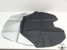Sitzbankbezug Schwarz Silberfarben für Peugeot Speedfight 1 und 2  