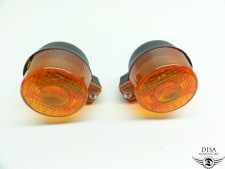 Puch Cobra Monza Blinker Paar Satz Set Mofa Moped Mokick KKR Rund 
