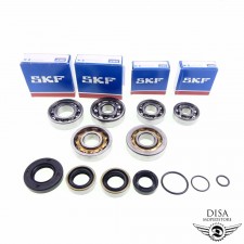 4 Gang Motor Lager Set + Simmerring Satz für Kreidler Florett RMC RS 