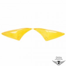 Blinker Glas Gläser vorne links + rechts Orange für Peugeot Speedfight 2 