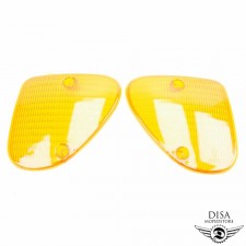 Blinkerglas SET vorne links + rechts Blinker Gläser für Piaggio Ape 50 