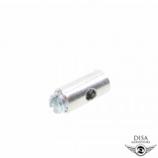 Schraubnippel Einstellnippel Bowdenzug Gaszug 5x10mm für Mofa Moped Roller 