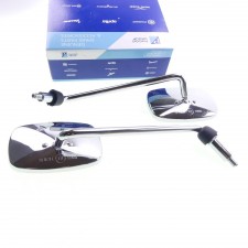 Spiegel Satz Chrom Rückspiegel Original für Piaggio Beverly 300 400 Tourer CM071906 