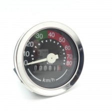 Tacho 48 mm Tachometer 0 - 80 km/h für Puch Maxi  