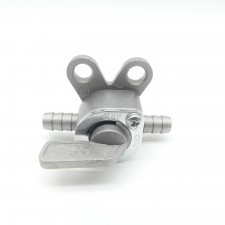 Universal Tankhahn Kfraftstoffhahn Benzinhahn mit Befestigung 8mm Alu 