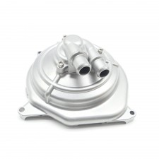 Wasserpumpe Silberfarben Wasserpumpendeckel für Yamaha Aerox und MBK Nitro  
