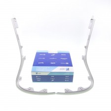 Zierleiste Schlitzrohr SET Original für Piaggio Vespa GTS Super Tech 125 300 1B009644000G24, 1B009645000G24 