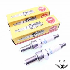 Zündkerze Set 2 Stück NGK CR8EB passend für Aprilia BMW Derbi Husqvana Vespa 