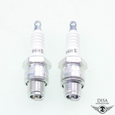 Zündkerzen Set 2 x NGK B6HS für Kreidler Florett RMC RM LF Flory Mustang 