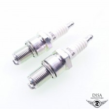 Zündkerzen Set 2 x NGK B9ES für Vespa Piaggio NRG 50 Sfera 50 80 TPH 50 