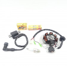 Zündung Lichtmaschine Zündspule Zündkerze Stecker für Yamaha Aerox MBK Nitro 