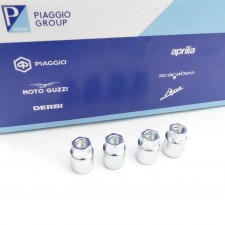 Zylinderkopfmutter Satz 4 Stück für Piaggio NRG MC2 MC3  