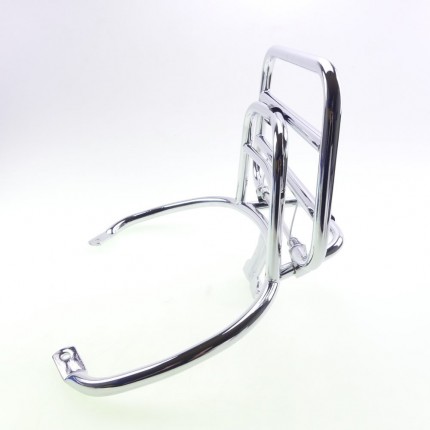 2EXTREME Top Case Träger Chrom Für Vespa Primavera & Sprint - Starr Universal Gepäckträger