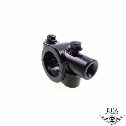 Lenkergriffe O-Ring Chrom 24/24mm Für Vespa, Roller, Motorrad, Mofa UNI