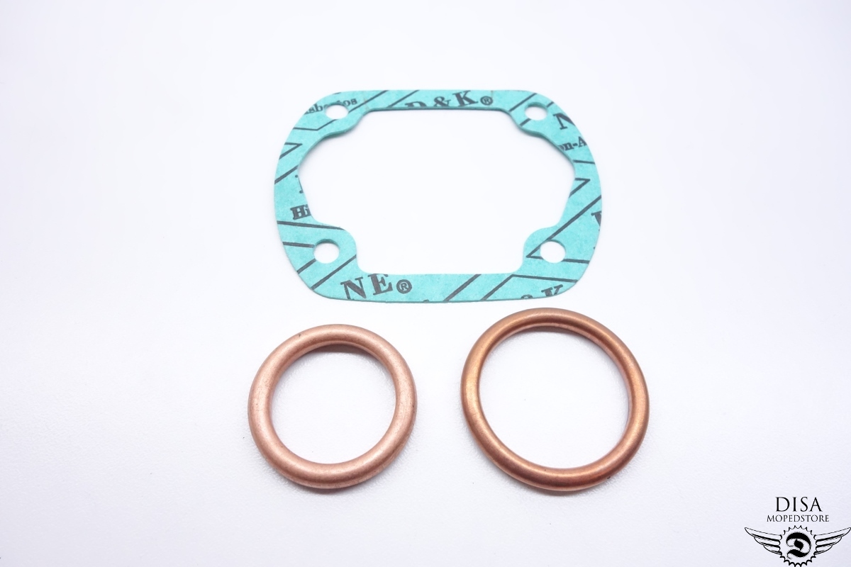 Schmitt Dichtungsset Für Simson - Zylinderfußdichtung 0,50mm + Krümmerdichtung 28mm