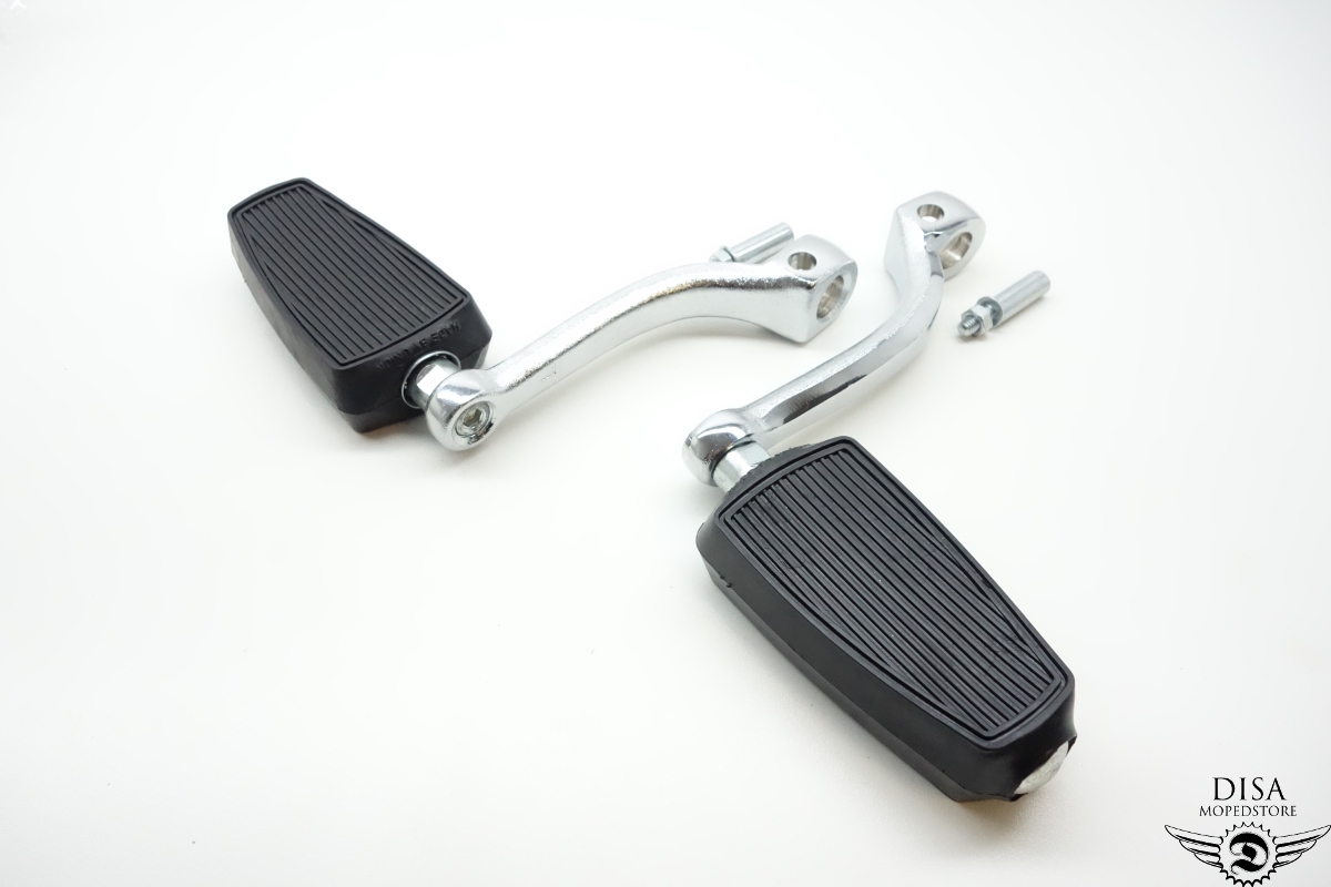 Pedal Paar Mit Reflektor Für Mofa Oldtimer - Hercules Puch Zündapp Kreidler