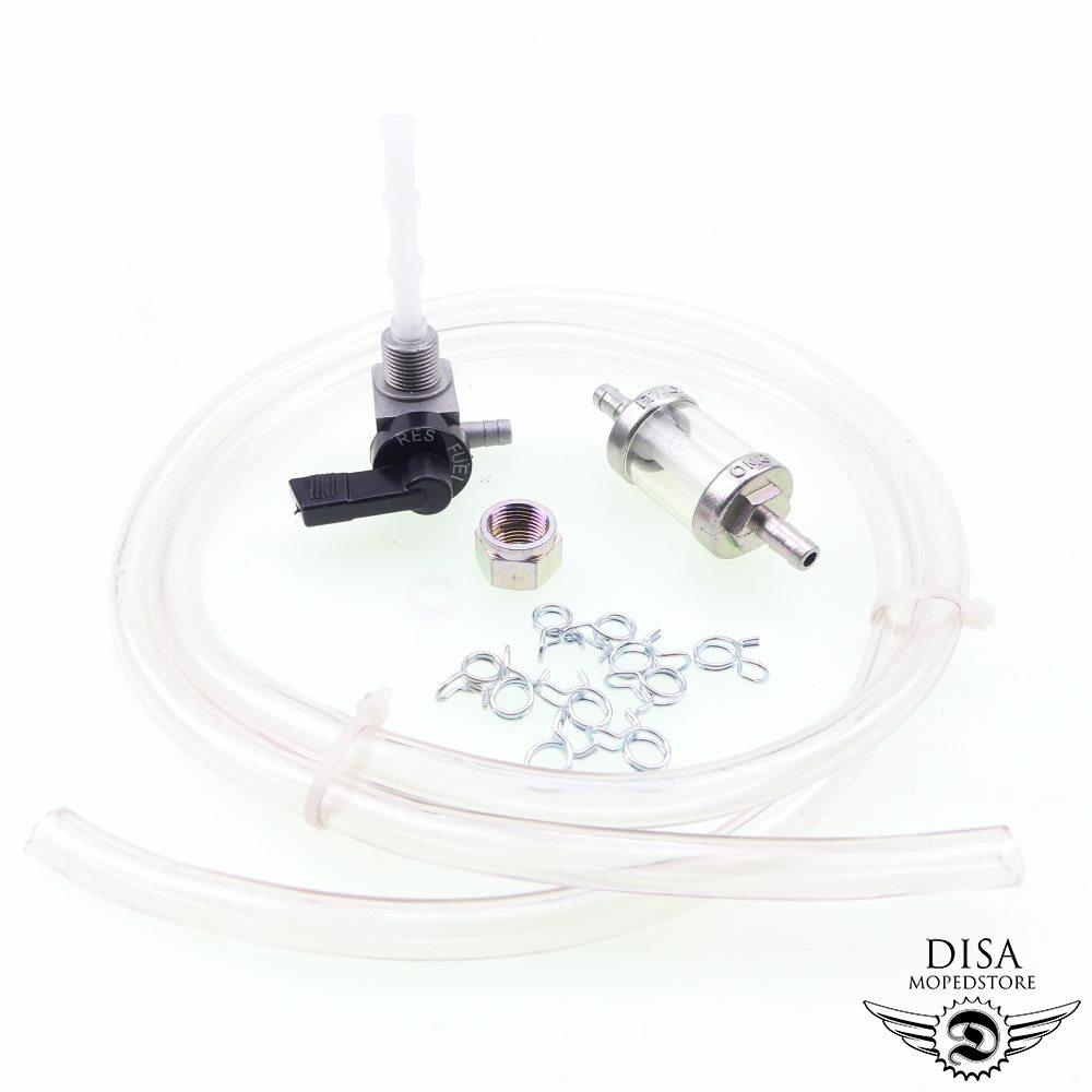 Benzinhahn M12x1 Mofa Benzinhahn M12x1 Benzinfilter Benzinschlauch Für Hercules Prima Mofa Moped Neu P1150731 Zündapp Ersatzteile