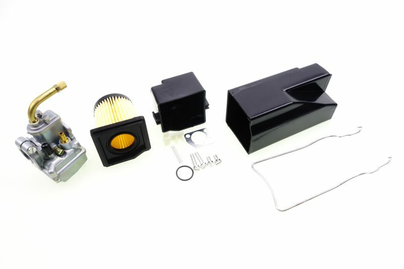 Citomerx Tuning Air Filter 22mm For Hercules Mofas Prima 4/5 Series - 2-Stroke Moped (Black, Square)