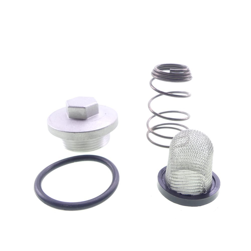 Vipih Ölablassschraube GY6 - Komplettset Mit Filter & Feder Für 50cc-150cc Roller