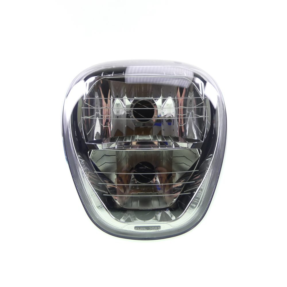 Faco Windschutzscheibe Für Piaggio Beverly 125/300/350 (2010–2020) – Transparent, 680 Mm Hoch, Inkl. Halterungen