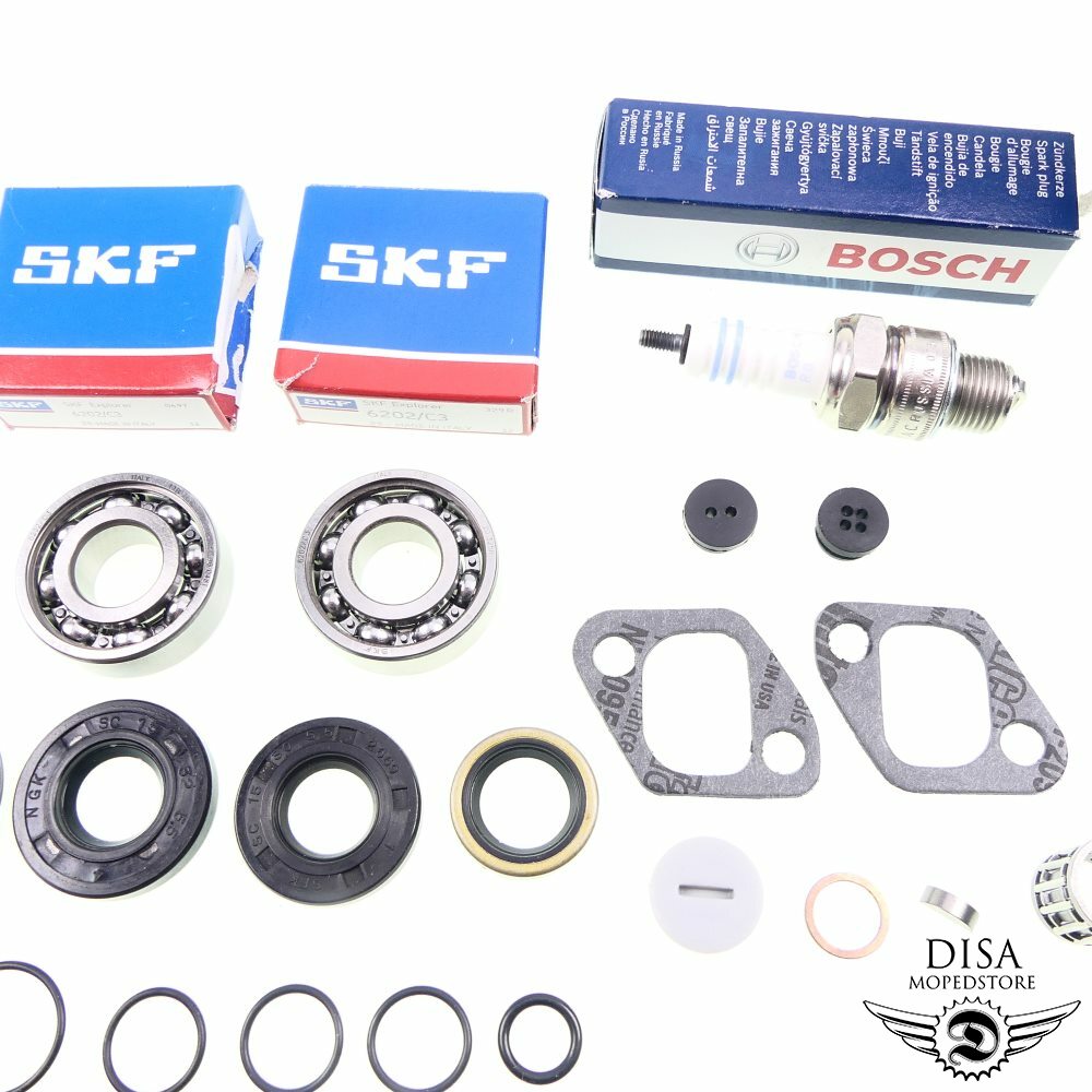 Motor Lager Satz 5-Gang Für Zündapp KS 80 & SX 80 - Komplettset Mit 5 Lagern