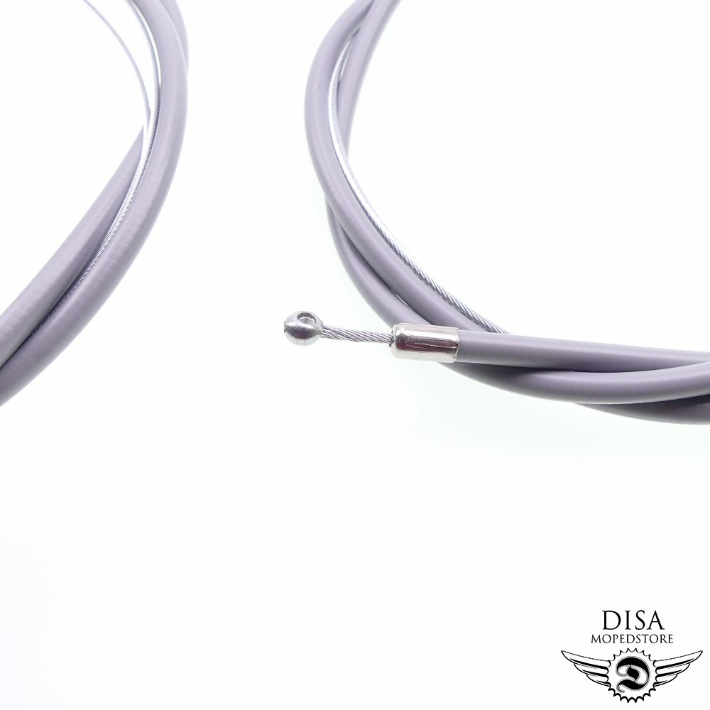 Jeu De Câbles Bowden RMS Complet Pour Piaggio Vespa Ciao PX - Avec Coques Extérieures