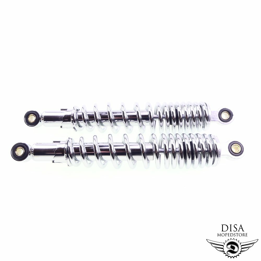Federbein/Stoßdämpfer Satz Maxtuned Universal Mofa/Moped 320mm Schwarz
