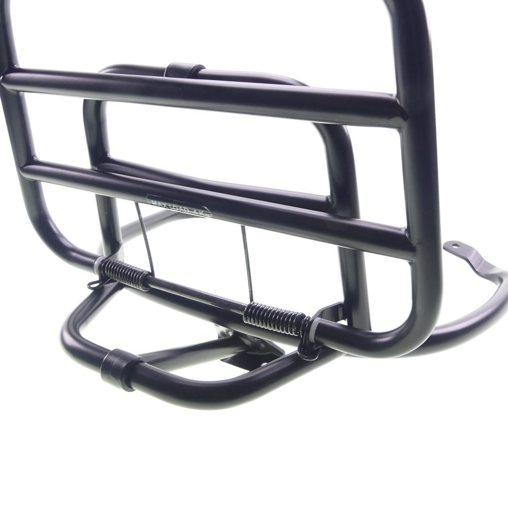 Porte-Bagages Avant Chromé Pliable – Style Vintage Pour Vespa Primavera & Sprint 50/125/150 Dès 2013